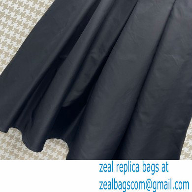 PRADA Re-Nylon circle skirt BLACK with a pouch 2022