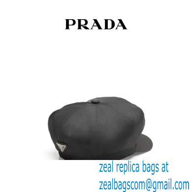 PRADA Re-Nylon hat BLACK 2022 - Click Image to Close