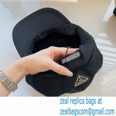 PRADA Re-Nylon hat BLACK 2022 - Click Image to Close