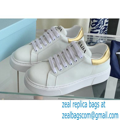 Prada Calfskin White Sneakers 12 2022 - Click Image to Close