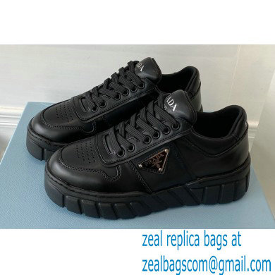 Prada Leather Sneakers 2EE378 01 2022 - Click Image to Close