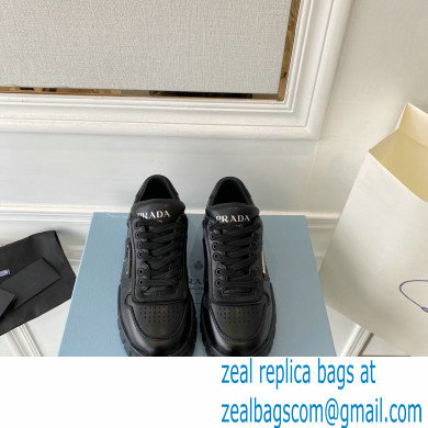 Prada Leather Sneakers 2EE378 01 2022 - Click Image to Close