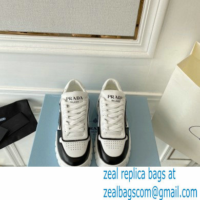 Prada Leather Sneakers 2EE378 03 2022 - Click Image to Close