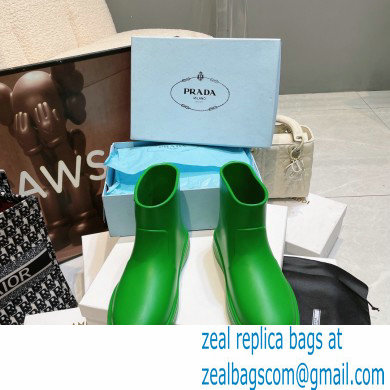 Prada Rubber booties 1T859M Green 2022