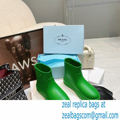 Prada Rubber booties 1T859M Green 2022