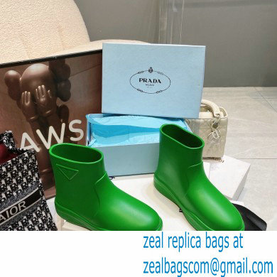 Prada Rubber booties 1T859M Green 2022 - Click Image to Close