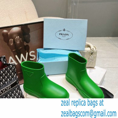 Prada Rubber booties 1T859M Green 2022