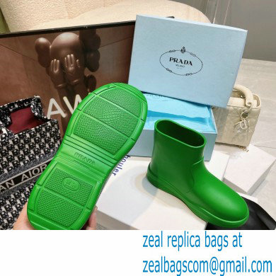 Prada Rubber booties 1T859M Green 2022 - Click Image to Close