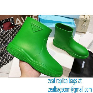 Prada Rubber booties 1T859M Green 2022 - Click Image to Close