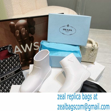 Prada Rubber booties 1T859M White 2022