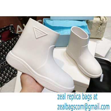 Prada Rubber booties 1T859M White 2022