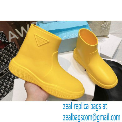 Prada Rubber booties 1T859M Yellow 2022 - Click Image to Close