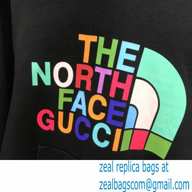 The North Face x Gucci cotton sweatshirt black 2022