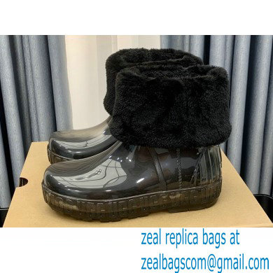 UGG Drizlita Clear Waterproof Boots with Removable sheepskin sock Black 2022