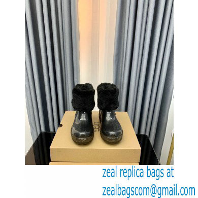 UGG Drizlita Clear Waterproof Boots with Removable sheepskin sock Black 2022 - Click Image to Close