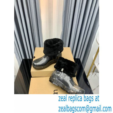 UGG Drizlita Clear Waterproof Boots with Removable sheepskin sock Black 2022 - Click Image to Close