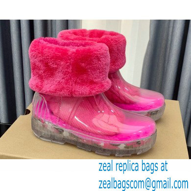 UGG Drizlita Clear Waterproof Boots with Removable sheepskin sock Fuchsia 2022 - Click Image to Close