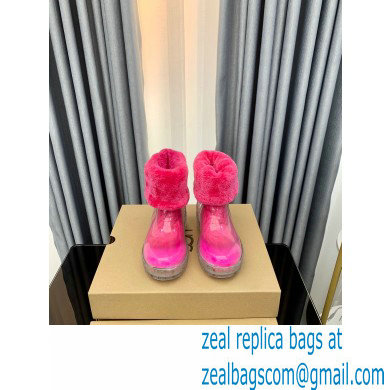 UGG Drizlita Clear Waterproof Boots with Removable sheepskin sock Fuchsia 2022 - Click Image to Close