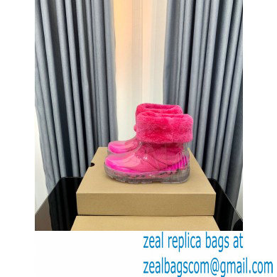 UGG Drizlita Clear Waterproof Boots with Removable sheepskin sock Fuchsia 2022