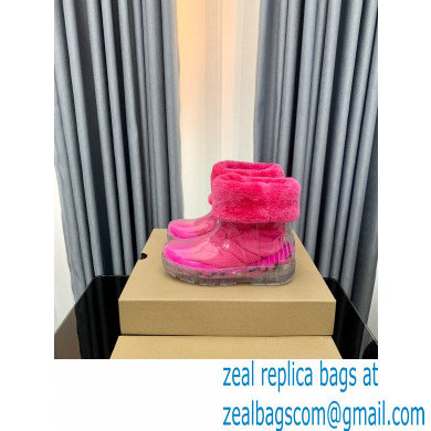 UGG Drizlita Clear Waterproof Boots with Removable sheepskin sock Fuchsia 2022 - Click Image to Close