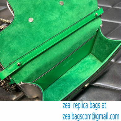 Valentino Garavani Loco embroidered small shoulder bag GREEN 2022