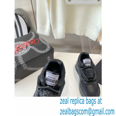 Versace La Medusa Odissea Sneakers Black 2022 - Click Image to Close