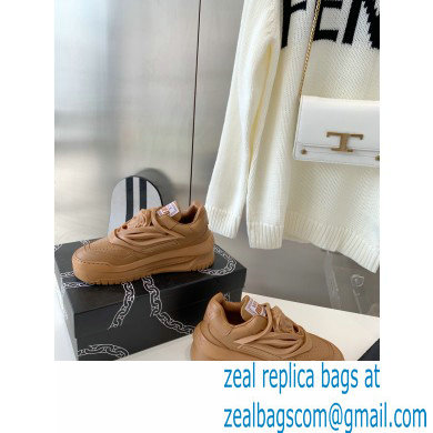 Versace La Medusa Odissea Sneakers Brown 2022 - Click Image to Close