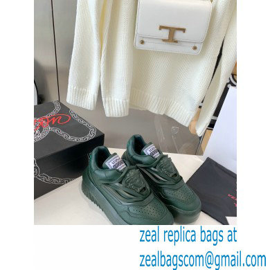 Versace La Medusa Odissea Sneakers Dark Green 2022