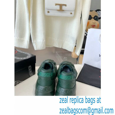 Versace La Medusa Odissea Sneakers Dark Green 2022