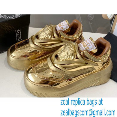 Versace La Medusa Odissea Sneakers Gold 2022