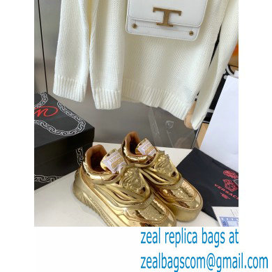 Versace La Medusa Odissea Sneakers Gold 2022