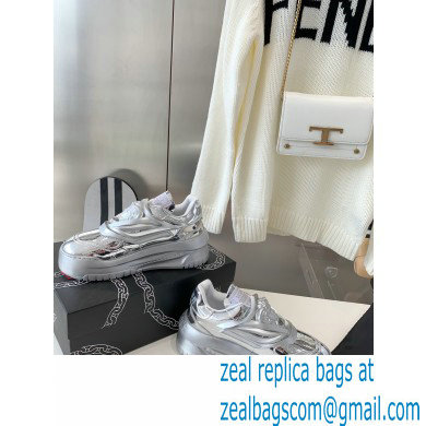 Versace La Medusa Odissea Sneakers Silver 2022