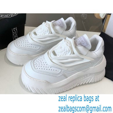 Versace La Medusa Odissea Sneakers White 2022 - Click Image to Close