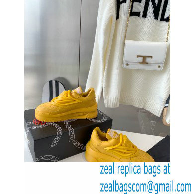 Versace La Medusa Odissea Sneakers Yellow 2022