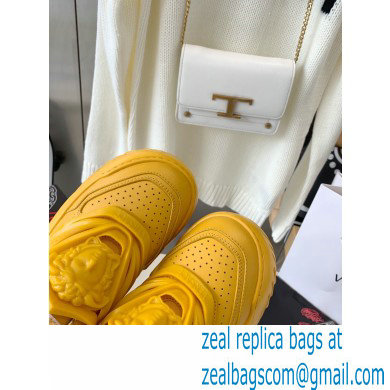 Versace La Medusa Odissea Sneakers Yellow 2022 - Click Image to Close