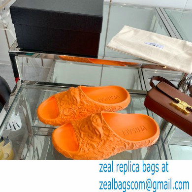 Versace Medusa Dimension Slides Orange 2022