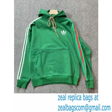 adidas x Gucci cotton sweatshirt GREEN 2022