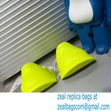 balenciaga Mold Closed in neon yellow rubber - Click Image to Close