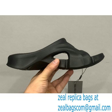 balenciaga Mold rubber slide in black