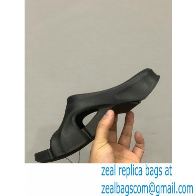 balenciaga Mold rubber slide in black - Click Image to Close