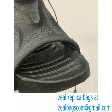 balenciaga Mold rubber slide in black - Click Image to Close