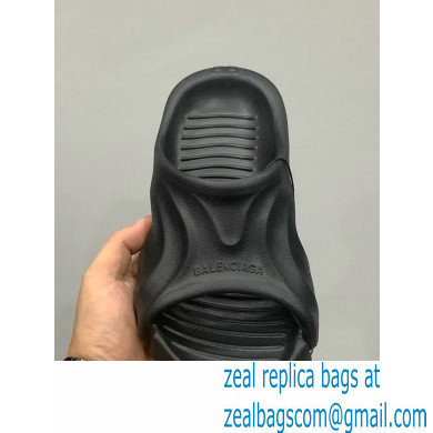 balenciaga Mold rubber slide in black