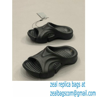 balenciaga Mold rubber slide in black - Click Image to Close