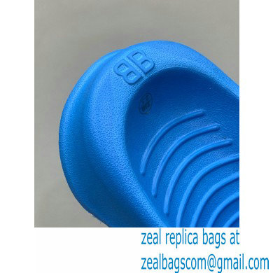 balenciaga Mold rubber slide in blue