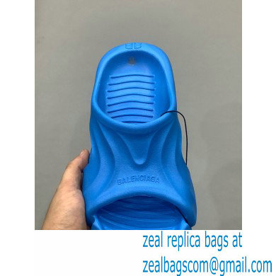 balenciaga Mold rubber slide in blue