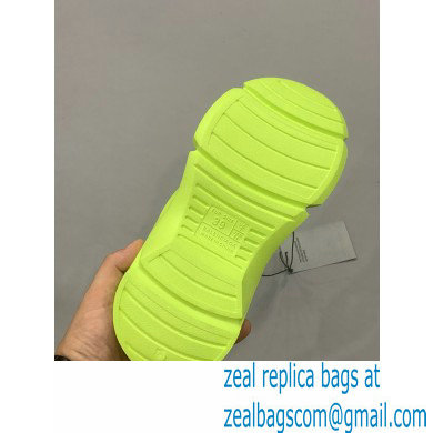 balenciaga Mold rubber slide in neon yellow