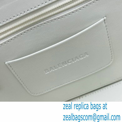 balenciaga small mag basket top handle bag in white 2022 - Click Image to Close