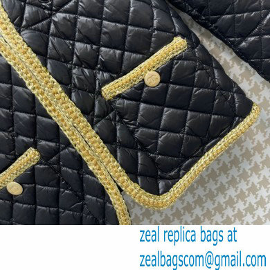 chanel black quilting Down Jacket 2022