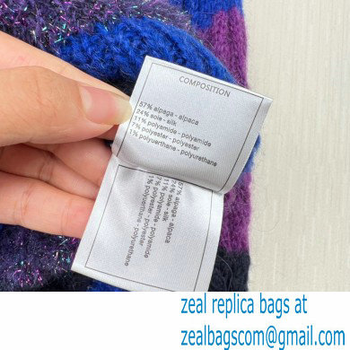 chanel multicolor sequins cashmere sweater 2022