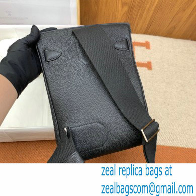 hermes Hac a Dos GM backpack in togo leather black 2022 - Click Image to Close